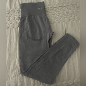 Grey Contour Seamless Leggings